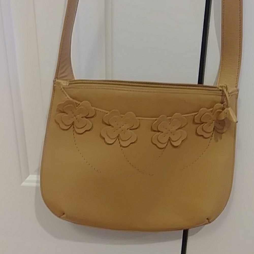 Camel Leather Bag